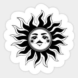 sunny Sticker